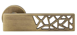 kľučka na dvere Arete R - bronz česaný